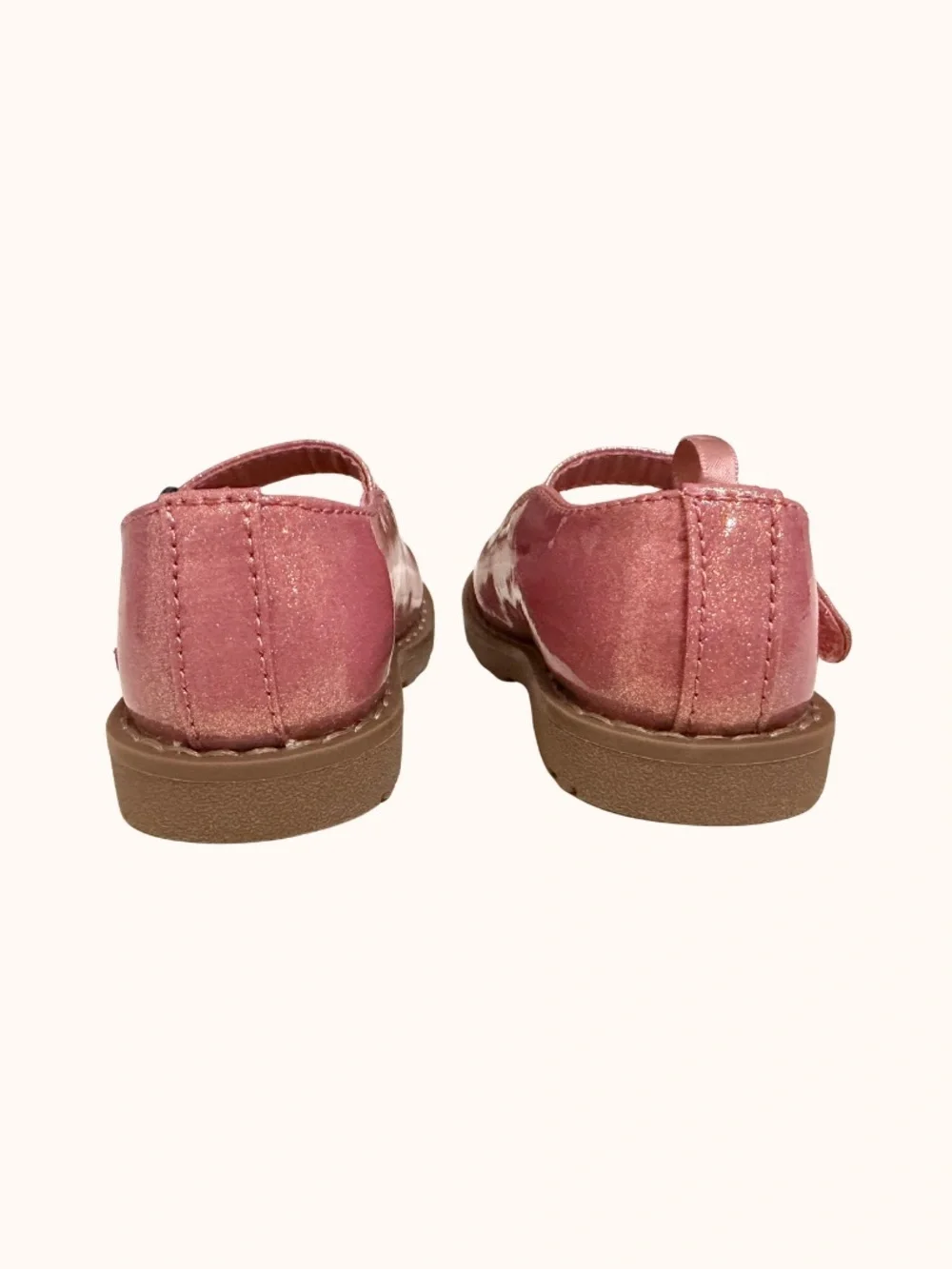 Old Navy Shimmery Pink Mary Jane Kids Shoes